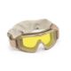 Revision Eyewear Desert Locust Goggles Basic Kit - HC Yellow Lens, Tan Frame - 403090521