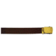 Rothco 44 Inch Military Web Belts, Gold, Brown, 4185-Gold-Brown