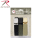 Rothco 54 Inch Military Web Belts in 3 Pack, Khaki / Black / Olive Drab, 4912-KhakiBlackOliveDrab
