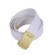 Rothco 44 Inch Military Web Belts, Gold, White, 4177-Gold-White