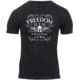 Rothco Athletic Fit Freedom T-Shirt, Mens, Black, Small, 1187-870