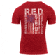 Rothco Athletic Fit R.E.D. / Remember Everyone Deployed T-Shirt, Mens, Red, Small, 1182-823