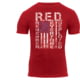 Rothco Athletic Fit R.E.D. / Remember Everyone Deployed T-Shirt - Mens, Red, Medium, 1182-820