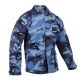 Rothco Color Camo BDU Shirt, Sky Blue Camo, M, 8882-SkyBlueCamo-M