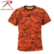 Rothco Digital Camo T-Shirt 5212, S, Heritage Walnut, 61800-HeritageWalnut-S