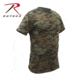 Rothco Digital Camo T-Shirt 5212, S, Heritage Walnut, 61800-HeritageWalnut-S