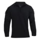 Rothco 1/4 Zip Tactical Airsoft Combat Shirt - Men's, Black, Medium, 10216-Black-M
