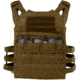 Rothco Lightweight Plate Carrier Vest, Coyote Brown, 55892-CoyoteBrown
