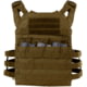 Rothco Lightweight Armor Plate Carrier Vest, Coyote Brown, 55892-CoyoteBrown-Regular
