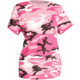 Rothco Long Length Camo T-Shirt - Womens, Pink Camo, Extra Small, 56789-PinkCamo-XS