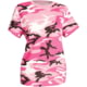 Rothco Long Length Camo T-Shirt - Women's, Pink Camo, Medium, 56789-PinkCamo-M