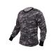 Rothco Long Sleeve Digital Camo T-Shirts, Subdued Urban Digital Camo, S, 67780-SubduedUrbanDigitalCamo-S