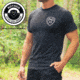 Rothco Military Grade Workwear Bottle Cap T-Shirt, Black, S, 11360-Black-S