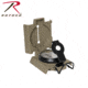 Rothco Military Marching Compass with LED Light, Tan, 4664-Tan