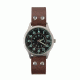 Rothco Military Style Watch With Leather Strap, 4338