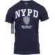 Rothco Officially Licensed FDNY T-Shirt, Men's, Navy Blue, Extra Large, 6647-746