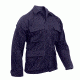 Rothco Poly/Cotton Twill Solid BDU Shirts, Navy Blue, Small, 8885-NavyBlue-S