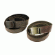 Rothco Reversible Vintage Leather/Poly Web Belt, Black Leather / Black Poly, 44, 4306-BlackLeatherBlackPoly-44Inches
