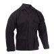 Rothco Rip-Stop B.D.U. Shirt, Black, S, 5920-Black-S