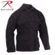Rothco Rip-Stop B.D.U. Shirt, Black, Extra Small, 5920-Black-XS