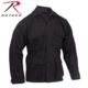 Rothco Rip-Stop B.D.U. Shirt, Black, XS, 5920-Black-XS