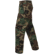Rothco Rip-Stop BDU Pant, Woodland Camo, S, 5947-S