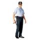 Rothco Short Sleeve Uniform Shirt, Light Blue, S, 30025-LightBlue-S