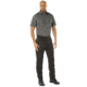Rothco Short Sleeve Uniform Shirt - Mens, Dark Grey, Medium, 30055-DarkGrey-M