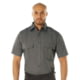 Rothco Short Sleeve Uniform Shirt - Men's, Dark Grey, Small, 30055-DarkGrey-S