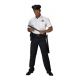Rothco Short Sleeve Uniform Shirt, White, S, 30015-White-S