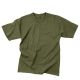 Rothco Solid Color 100% Cotton T-Shirt, Olive Drab, S, 7979-OliveDrab-S