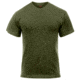 Rothco Solid Color Poly/Cotton Military T-Shirt - Mens, Extra Large, Heather Blue, 66680-HeatherBlue-XL