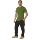 Rothco Solid Color Cotton/Polyester T-Shirt - Mens, Extra Large, Heather Green, 66675-HeatherGreen-XL