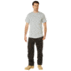 Rothco Solid Color Poly/Cotton Military T-Shirt - Mens, Small, Heather Grey, 66670-HeatherGrey-S