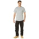 Rothco Solid Color Cotton/Polyester T-Shirt - Mens, Small, Heather Grey, 66670-HeatherGrey-S