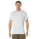 Rothco Solid Color Cotton/Polyester T-Shirt - Mens, White, Large, 18150-White-L
