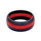 Rothco Thin Red Line Silicone Ring, 10, 801-10