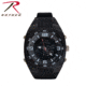 Rothco XLarge Military Style Analog &amp; Digital Display Watch, Black, 44883-Black