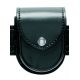 Safariland 290 Double Cuff Pouch W/ Top Flap, STX Baset Weave Black W/ Hidden Snap 290-48HS