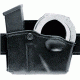 Safariland 573 Open Top Mag &amp; Handcuff Holder, STX Plain Black, RH 573-383-061