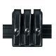 Safariland 777 Slim Triple Mag Pouch W/ Flap, S&amp;W M&amp;P .45, STX Basket Weave Black 777-419-48