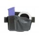 Safariland 573 Concealment Single Mag/Cuff Pouch - STX Plain Black, Right Hand 573-83-411