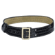 Safariland Suede Lined Contour Belt w/ Buckle, 2.25in. with Velcro, Hi Gloss Black, Size - 28 in. 872V-28-9B