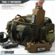 Savior Equipment Loose Sac, Soft Ammo Carrier, Black, Small, SP-AMST-4P-BK