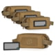 Savior Equipment Mini Loose Sac Soft Ammo Carrier, 4 Pack, Dark FDE, 6.75in x 3.25in x 3in, SP-MINIAMST-4P-TN