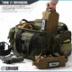 Savior Equipment Mini Loose Sac Soft Ammo Carrier, 4 Pack, M81 Woodland, 6.75in x 3.25in x 3in, SP-MINIAMST-4P-M81
