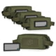 Savior Equipment Mini Loose Sac Soft Ammo Carrier, 4 Pack, OD Green, 6.75in x 3.25in x 3in, SP-MINIAMST-4P-OG