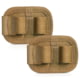 Savior Equipment Shotgun Shell Cards - 2 Rounds, Dark FDE, MP-TNS-12G-TWO-2P-TN