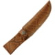 Sheath Fixed Blade Sheath, Fits Up To 5in Fixed Blade Knife, Alligator Pattern, Leather Construction, SH1199