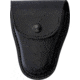 Sheath Smooth Leather Handcuff Case, Black, SH1239  HCC001